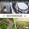 Iron Forge Cable 75ft Brown Outdoor Extension Cord with 3