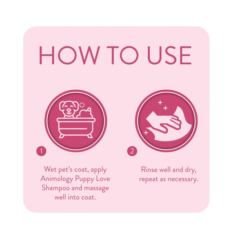 Animology Puppy Love Mild Dog Shampoo, 250 ml (Pack of
