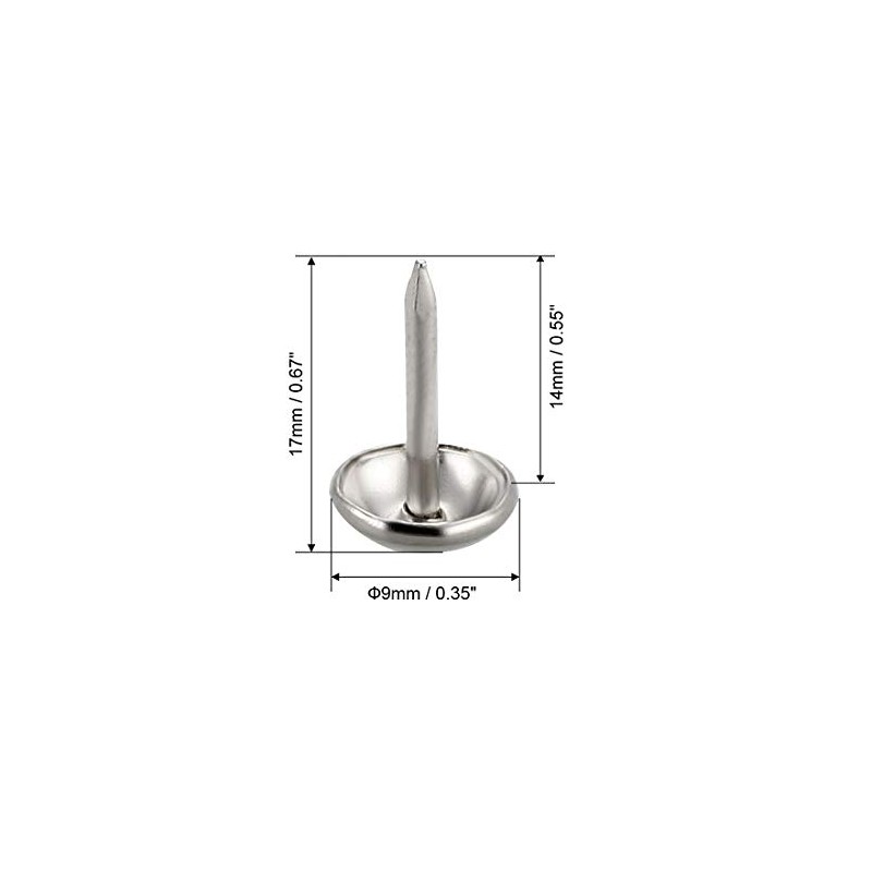 sourcing map 45 pc(s). Upholstery Nails Furniture Nails Thumb Tack