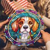 64memory Beagle Dog Wind Spinner, Beagle Dog Wind Spinner Hanging