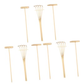 Operitacx 3sets Garden Rakes Zen Garden Rake Kit Sanding Tools Mini Desktop Rake Feng Shui Rake Zen Garden Accessories Beach Mini Zen Garden Tool Sandpaper Trowel Plastic 3pcs*3