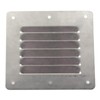 316 Stainless Steel Square Air Vent 115x127mm Grille Cover Circular