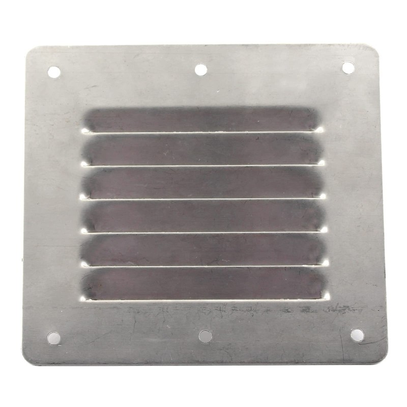 316 Stainless Steel Square Air Vent 115x127mm Grille Cover Circular