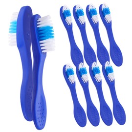 TOVINANNA 10Pcs Soft Tiny Toothbrushes for Inmates Gentle Gums Practical Easy to Clean for Sensitive Oral Care Compact Design for Convenient Use