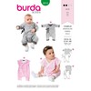 Burda Sewing Pattern 9314 Stampler [Baby 56-86] for Sewing Yourself,
