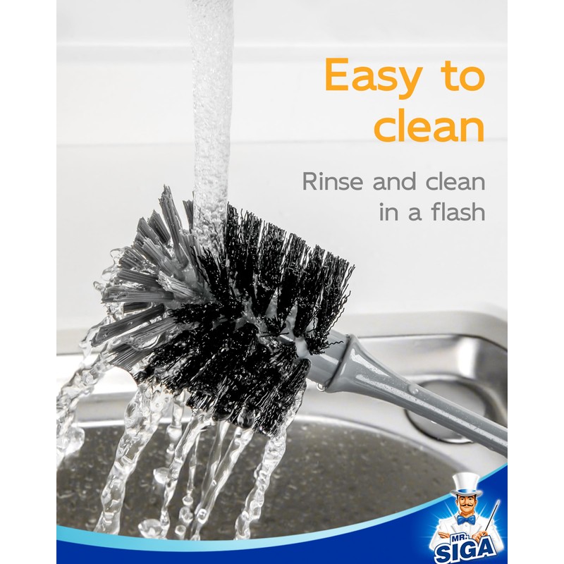 MR.SIGA Water Bottle Brush, Long Handle Bottle Brush for Water