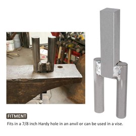 Blacksmith Hardy Anvil Tool 7/8" hardy Turning Bending Forge Scrolling Twisting