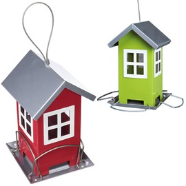 Trixie Bird Feeder Red/Silver 19 × 20 × 19 cm 1 L