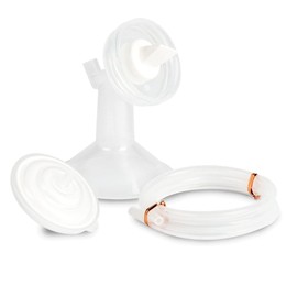 Spectra | Set de Accesorios para Extractor de Leche Eléctrico Talla 32mm (1 Kit) | Accesorio Original, Brida Compatible con Saca Leches Eléctricos S1 Plus S2 Plus y 9 Plus. Repuesto | Libres de BPA