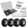Be:striata4 Wheel Caster Quiet Suitcase Repair DIY Carry Cart Set