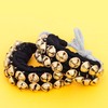 Dancing Bells Anklet Ghungroo with Colored Cushion Pad 2 Line