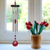 Woodstock Chimes Chakra Wind Chimes Collection, Red Coral, 16-1/2-Inch Long
