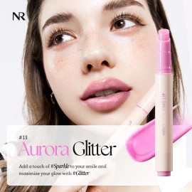 Nature Republic HONEY MELTING LIP GLITTER (13 AURORA) SOFT LIP STICK Hydrating G