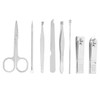 Manicure Set Nail Clippers Pedicure Kit -8 Pieces Stainless Steel