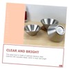 LABRIMP Metal Mixing Bowl Salad Dessert Bowl for Smoothie Fruit