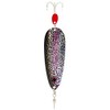 Lucky Strike Bait Works Live Spoon Fishing Lure, Designed in Canada (Size 3.0, Rainbow Trout)