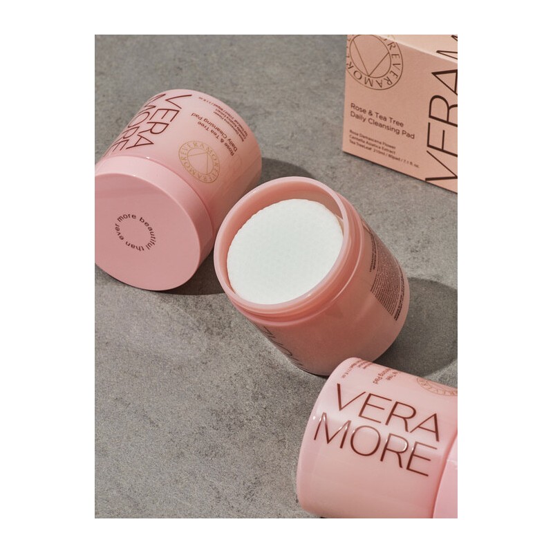 Veramore Rose & Tea Tree Daily Cleansing Pads 70 sheets