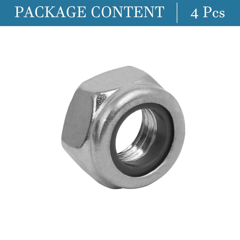 QUARKZMAN M8 x 1.25 mm Hex Lock Nut x 4