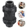 Abaodam Inline Check Valve, Pvc Fluid Check Valve, 20mm ID,