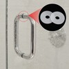Grevosea 20Pcs Nylon Washers Round Nylon Flat Washer Transparent Plastic