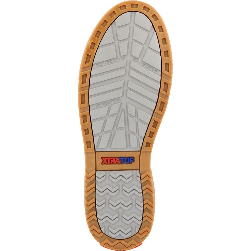 Men's Wheelhouse 6 in Ankle Deck Boot, Grey, Size 12(M)