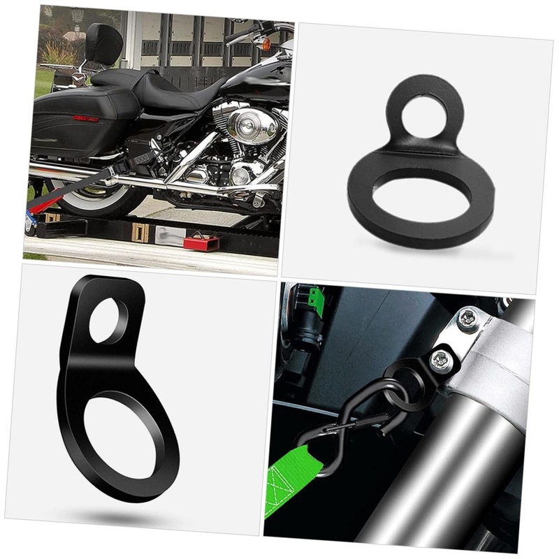 LIFKOME 10pcs Stainless Steel Tie Down Anchor Hooks for Cargo