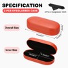 PATIKIL Hard Glasses Case PU Leather Large Glasses Case Protective