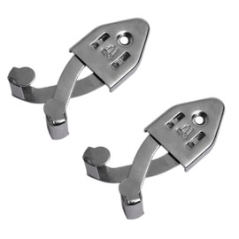Mythrojan Metal Single Sword Vertical Wall Mount Universal Sword Holder Wall Display - ZP -Large-Pair