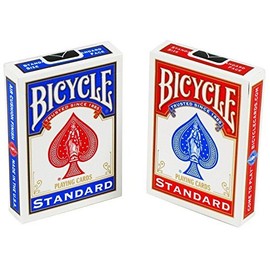 1 x 2 neue und versiegelt Decks Fahrrad Spielkarten – 1 rot & 1 bluep, Red & 1 Blue, 3 Stück