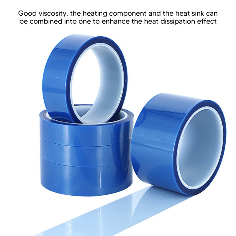 2 Rolls Heat Resistant Tape 50mm 108ft Double Sided 220℃