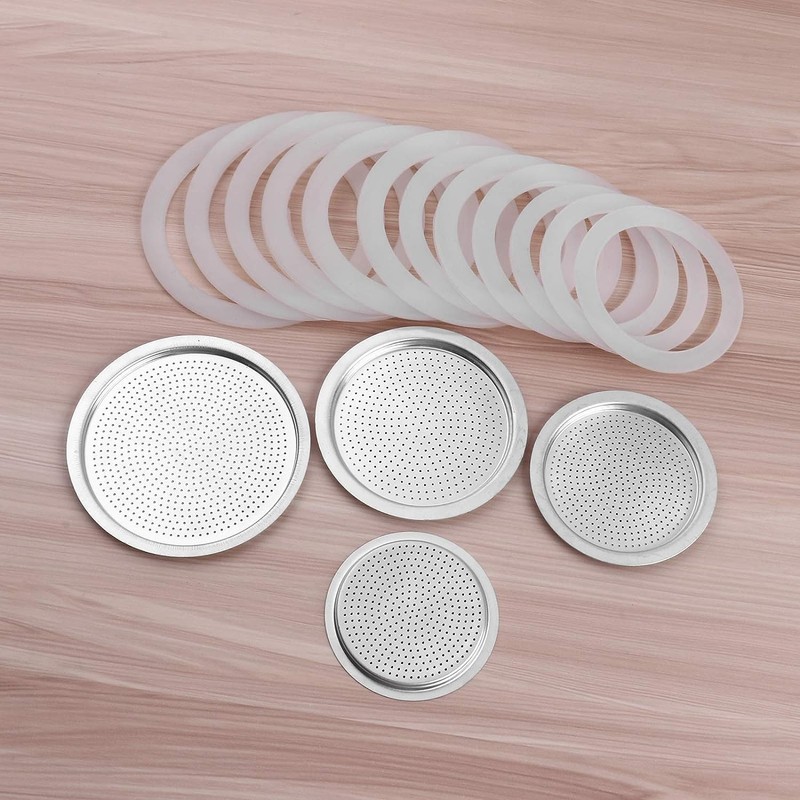 Aislor Replacement Gasket and Filter For Mini Express Espresso Coffee