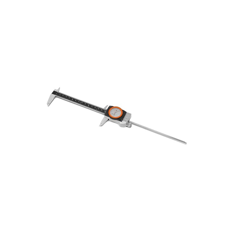 WEN 6-Inch Stainless Steel Digital Dial Caliper with LED Readout,