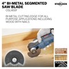 Bosch OSL400F Starlock Oscillating Multi Tool Bi-Metal Segmented Saw Blade,