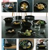 Object, Made in Japan, Enameled Skillet Plate, 7.1 inches (18