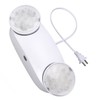 LED Emergency Light Two Head Adjustable Commercial Emergency Lighting Fixtures