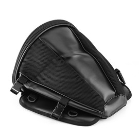 Luocute Motorcycle Bag, Waterproof Sports Rear Seat Carry Bag, Motorcycle Rear Bag for Phone, Keys, Black, Fits Most Motorcycles, Dirtbikes