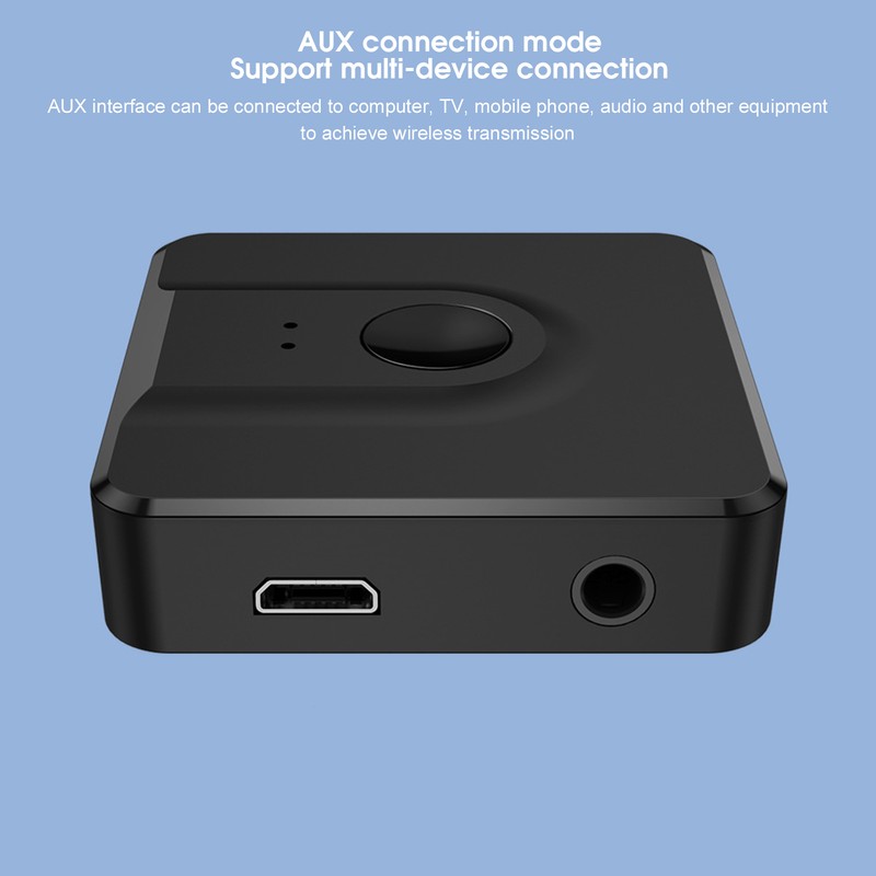 Bluetooth 5.0 Receiver Transmitter 2 In 1 Wireless Audio Adapter