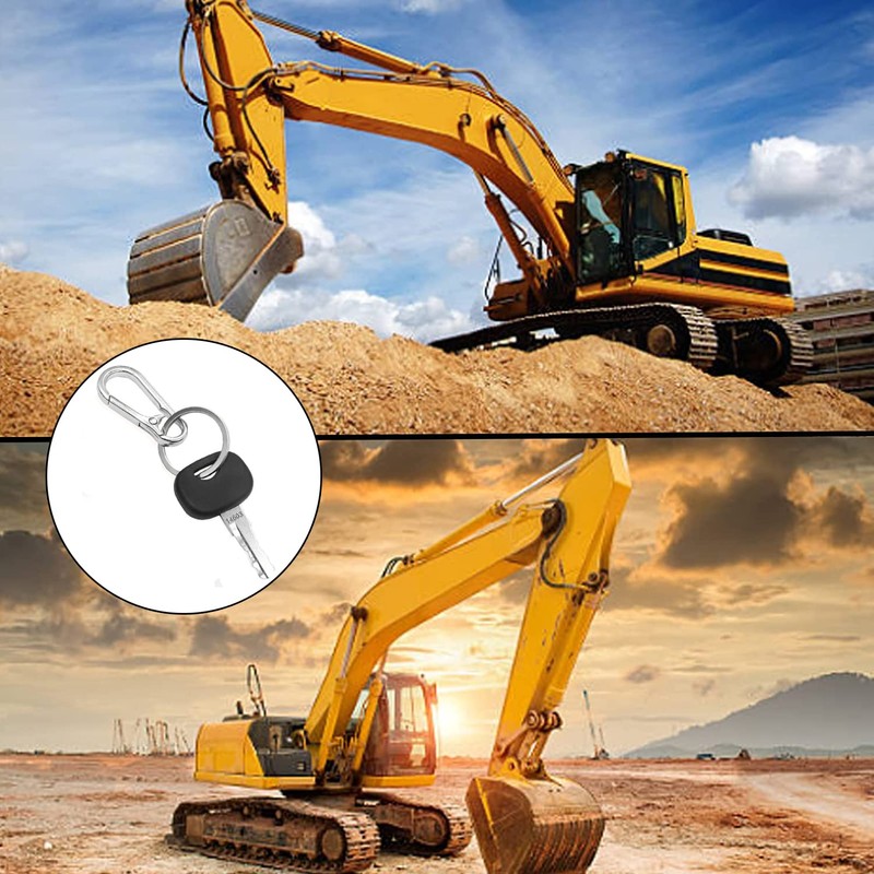 Taicols Set of 20 construction machinery key set, replacement key