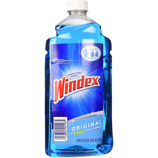 Windex Glass Cleaner - Original - 2 Liter