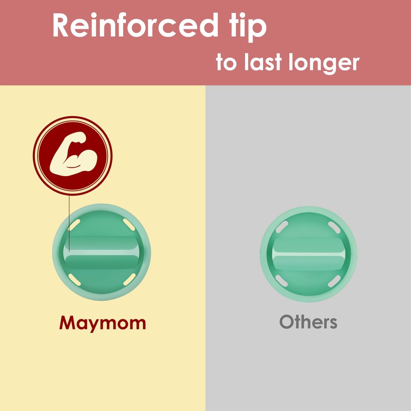 Maymom Válvula de pico de pato compatible con Elvie Single/Double