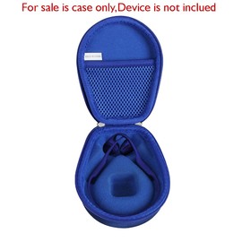Protective Travel Storage Carrying Case for Titanium Mini/AfterShokz Aeropex/Shokz OpenRun Pro/AfterShokz TREKZ AIR Bone Conduction Wireless Headphones AS650/AS800 - Hermitshell (Blue)