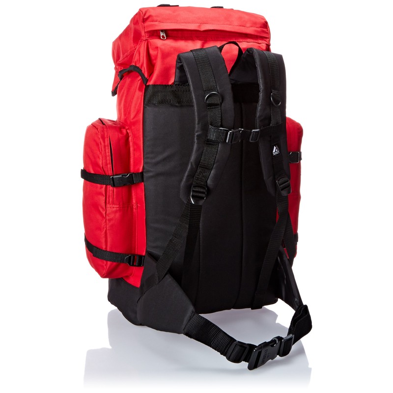 Everest Hiking Pack, Red, One Size