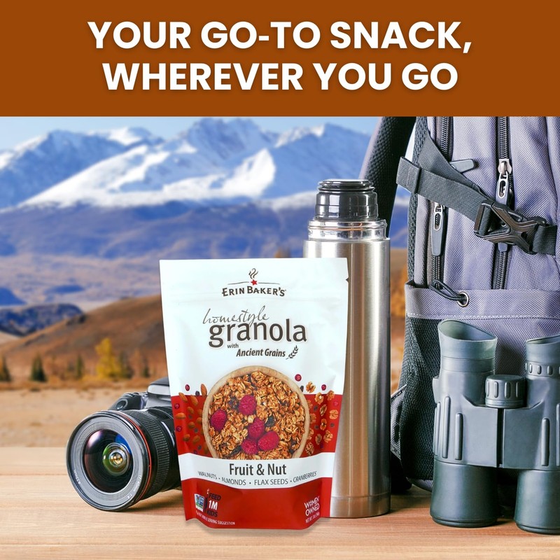 Erin Baker’s Homestyle Fruit and Nut Granola with Ancient Grains