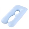 SAFIGLE 1pc U-Shape Pregnancy Supporter Pillow Case Cover for Arm