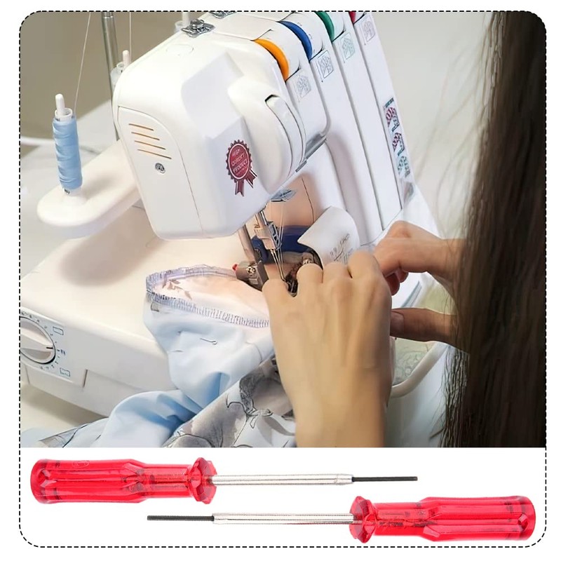 Hicello Hexagonal Screw Driver, 1.5mm Industrial Overlock Sewing Machine Screwdriver