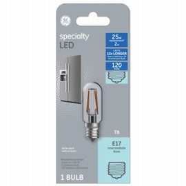 GE Lighting Refrigerator LED 25W Replacement T8 Bulb (1-Pack)