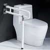 Bath Shower Grab Bars Handicap Rails Foldable Toilet Grab Bar