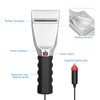 Automatic Heated Snow Shovel, 12V Electric Heated Ice Scraper, Automatic
