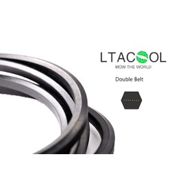 Lawn Mower Deck Belt Double V Belt 5/8" x 131 3/4" for Ariens 07200028; Gravely 07200028