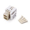 Cable Matters 10-Pack LC UPC Duplex Fiber Optic Keystone Coupler
